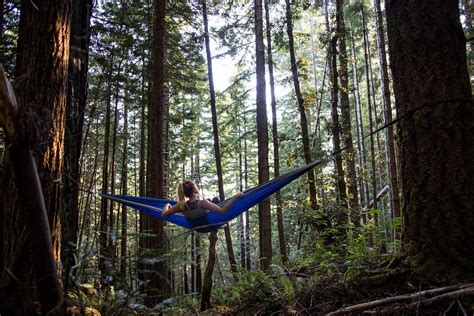 Surrounded By Trees Is Where Youll Find Me Hammock Camping Double