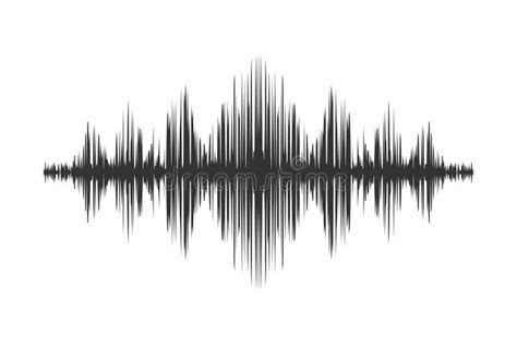 Voice Soundwave Sound Wave Icon Stock Illustration Illustration Of