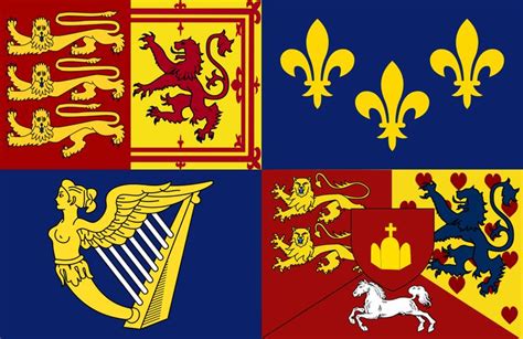 Royal Standard Of The United Kingdom 17141801 Banderas Del Mundo