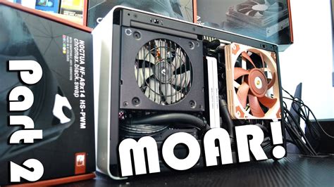 Even More Cooling Tests And Ideas In The Dan A4 Sfx Air And Aio Noctua