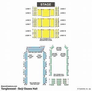 Tanglewood Seating Chart Seating Charts Tickets