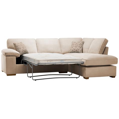 Chelsea Left Hand Corner Sofa Bed In Cosmo Linen Oak Furniture Store