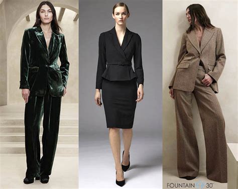 Fall 2023 Trends Amazing Tailored Suits For Women Over 50