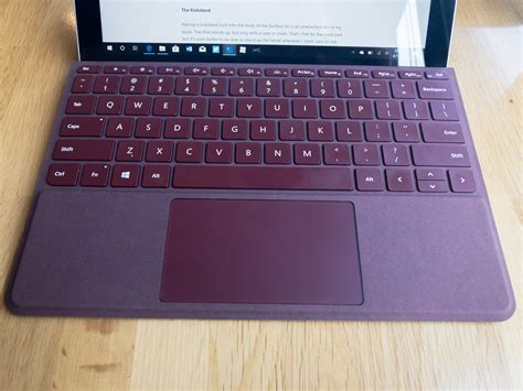 Microsoft Surface Go Review Surface Type Cover And Pen