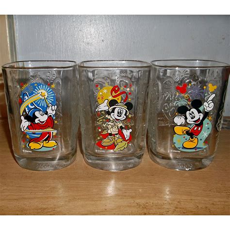 Mickey Mousemcdonalds 2000 Celebration Animal Kingdom Glasses