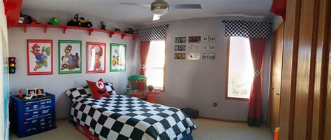 Mario Brothers Themed Bedroom Mario Brothers Bedroom Themes Boys
