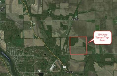 That's just a little bit smaller than a football field. Property For Sale Wilmington IL Will County Wesley
