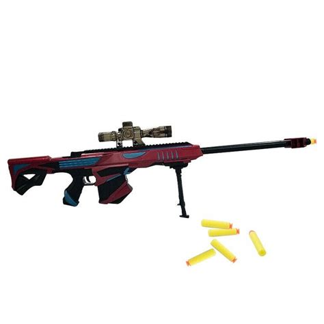 Nerf Gun Soft Bullet Military Sniper Kids T