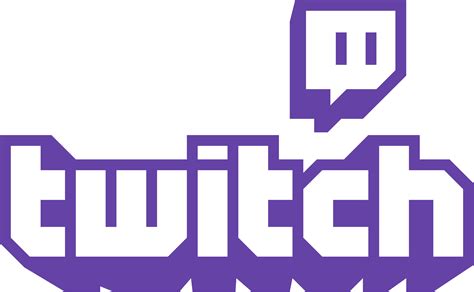 Logo Texte Twitch Png Transparents Stickpng
