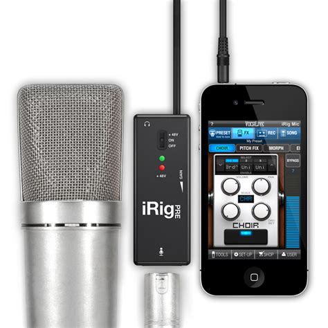 Irig Pre By Ik Multimedia Universal Microphone Interface