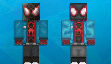 Spider-Man - Miles Morales [Updated colours] Minecraft Skin