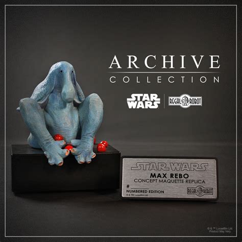 Available Now Max Rebo™ Concept Maquette Numbered Edition Regal Robot
