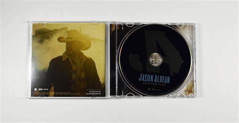 Jason Aldean Rearview Town Signed Cd Certified Authentic Beckett Bas
