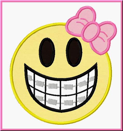 Smiley Face With Braces Clipart Best