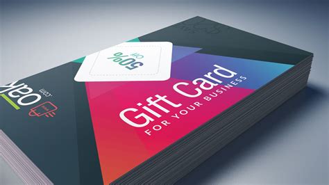 Excellent Corporate Gift Card Template
