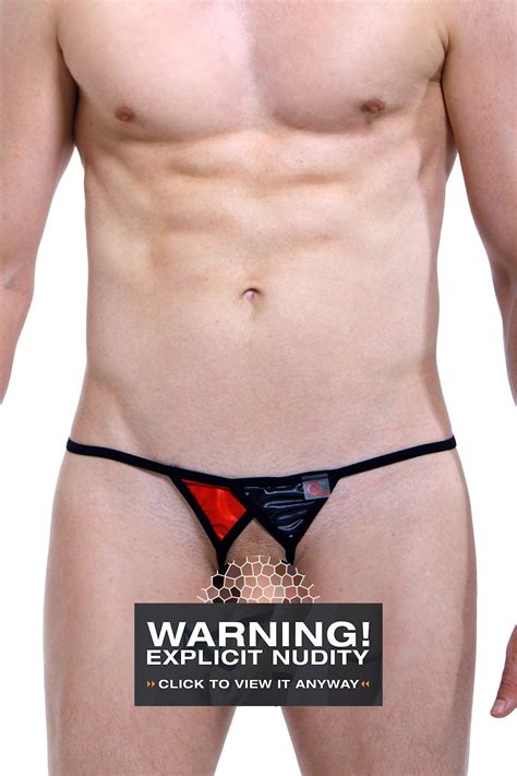 Petitq Blackred Open Thong Cheapundies