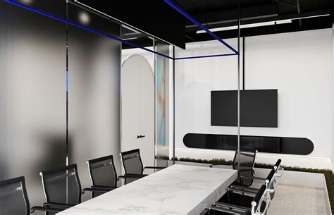 Gallery Of Amaar Real Estate Modern Office Interior Design Comelite
