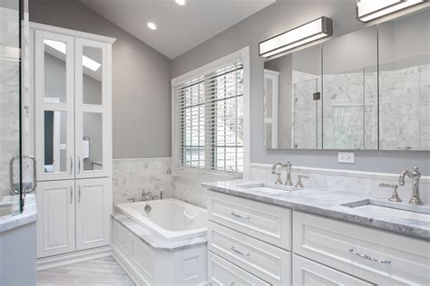 Lets take a look at the cost of labor and materials for a standard size, master, and small bathroom. How Much Does a Bathroom Remodel Cost in the Chicago Area?
