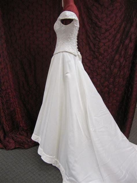 New Un Altered Maggie Sottero Wedding Dress B226 3 Size 12 Maggie