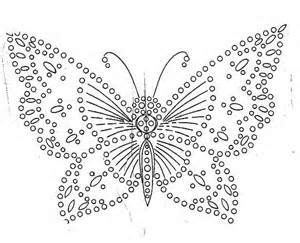 This floral butterfly embroidery design is an elegant pattern, one of our personal favorites. butterfly | Crochet butterfly pattern, Embroidery patterns ...