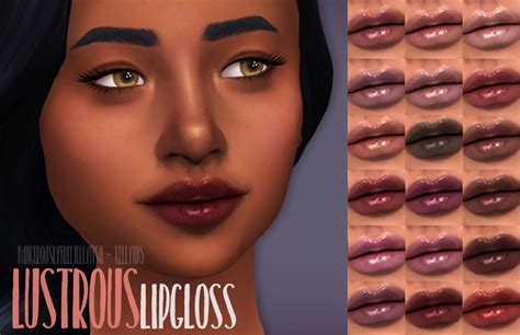 Mod The Sims Lustrous Lipgloss