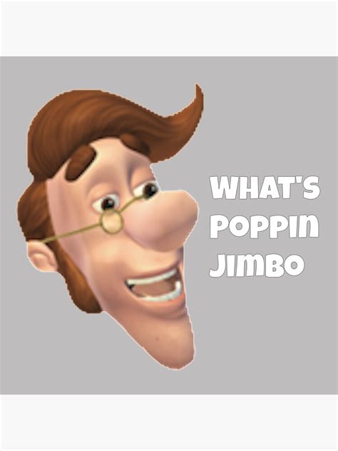 Whats Poppin Jimbo Meme Throw Pillow For Sale By Freshmemes Redbubble