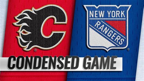 102118 Condensed Game Flames Rangers Youtube