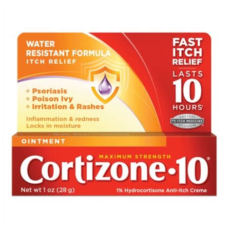 Cortizone 10® Maximum Strength Anti Itch Ointment 1 Oz Mariano’s