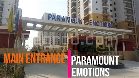 Flats For Sale In Paramount Emotions Noida Extension Actual Video