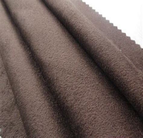Polyester Synthetic Microfiber Warp Suede Fabric 180 Gsm