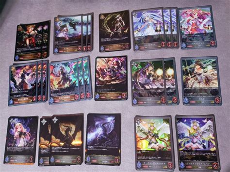 Shadowverse Dragoncraft Deck With Spares Hobbies And Toys Toys And Games