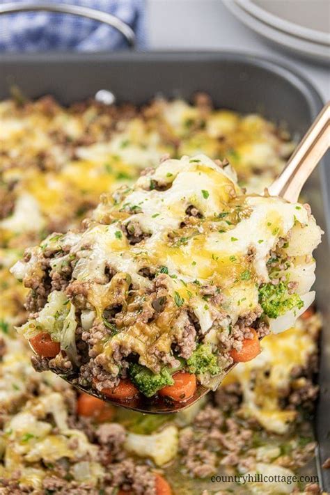 Easy Low Carb Keto Ground Beef Casserole Quick And Healthy Weeknight