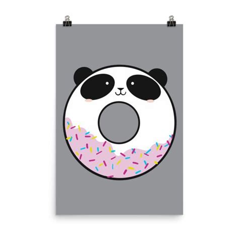 Panda Donut Petitscherisco Panda Donut Drawing Digital Ipad Pro