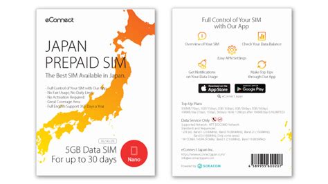 5gb Data Sim Econnect Japan