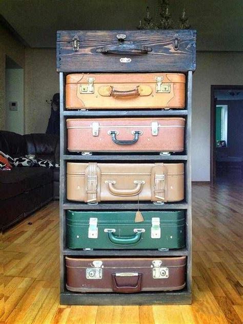 Vintage Suitcase Drawers By James Plumb Suitcase Decor Suitcase