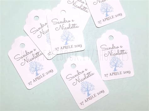 Bomboniera per matrimoni, battesimi, comunioni, cresime, anniversari. Bigliettini bomboniere Matrimonio, Promessa di Matrimonio - Feste -... | su MissHobby