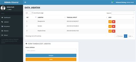 Aplikasi Pengajuan Cuti Karyawan Berbasis Web Dengan Php Dan M