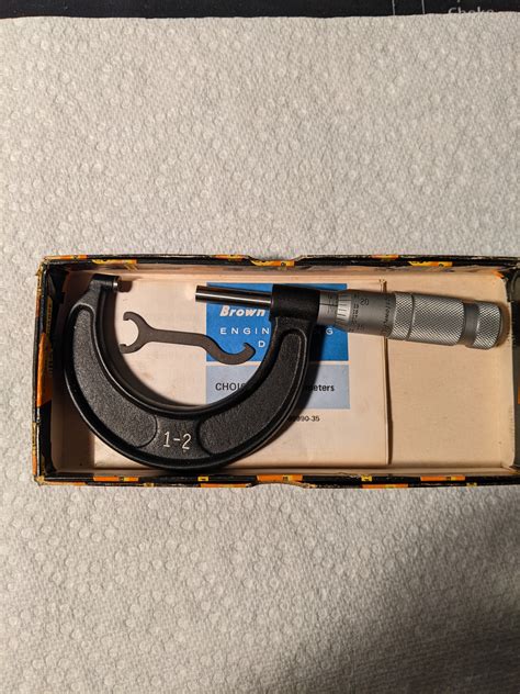 Brown And Sharpe 1 2 Micrometer Trapshooters Forum