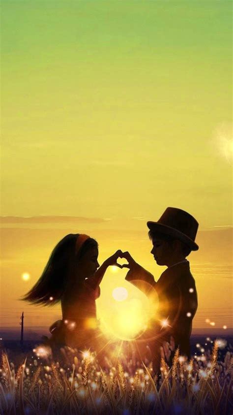 Free Download Papel De Parede Grtis Para Pc Young Couple At Sunset