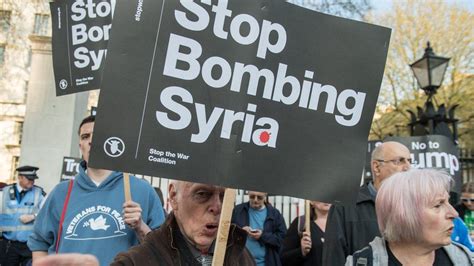 Syrian Refugee Felt Oppressed By Stop The War Protest Bbc News