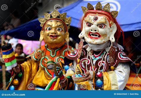 Traditional Mongolian Costume And Mask Stock Photo Image Of Mongolia