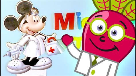 Mickey Mouse MÉdico Doctor Profesiones Y Oficios Para Niños Youtube