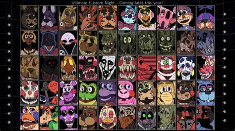 Were All Back Together Full Ucn Roster Drawing Five Nights At