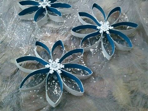 Snowflake Craft From Toilet Paper Rolls Papercraft Essentials