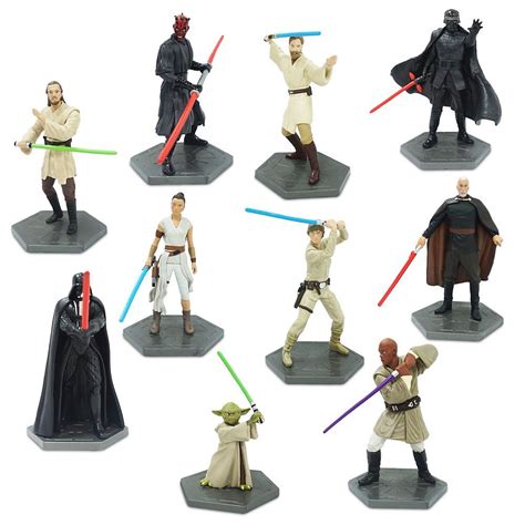 Star Wars Jedi Vs Sith Deluxe Figure Play Set Shopdisney In 2022