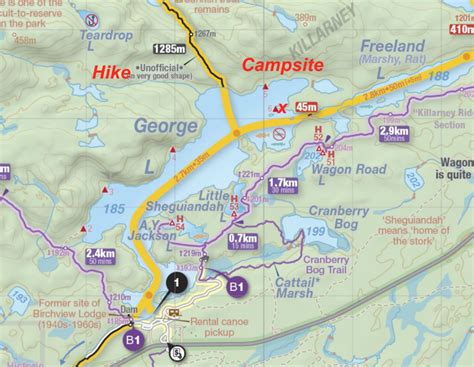 Killarney Provincial Park George Lake Canoe Trip Kayak Trip