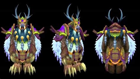 Legion Moonkin Forms Horde And Alliance Youtube