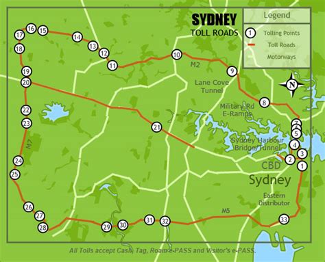 Discovery Campervans Australia Toll Roads
