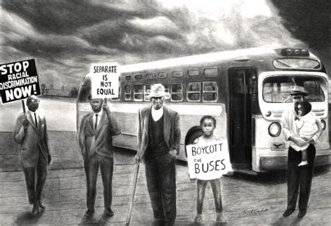 "Bus Boycott" by Scott Crockett | ArtFields Art Competition