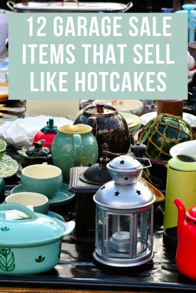 Contact any of these national. 12 Garage Sale Items That Sell Like Hotcakes | Garage sale ...